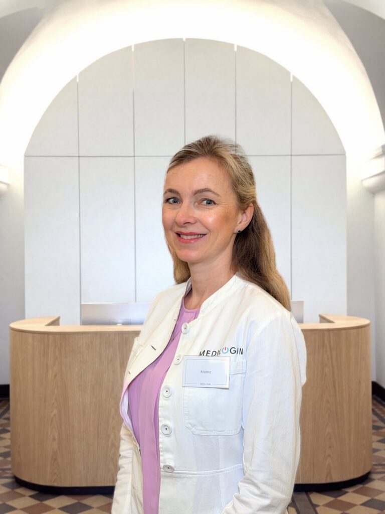 Kristina – ärztliche Dozentin für ästhetische Medizin bei MEDI‑LOGIN